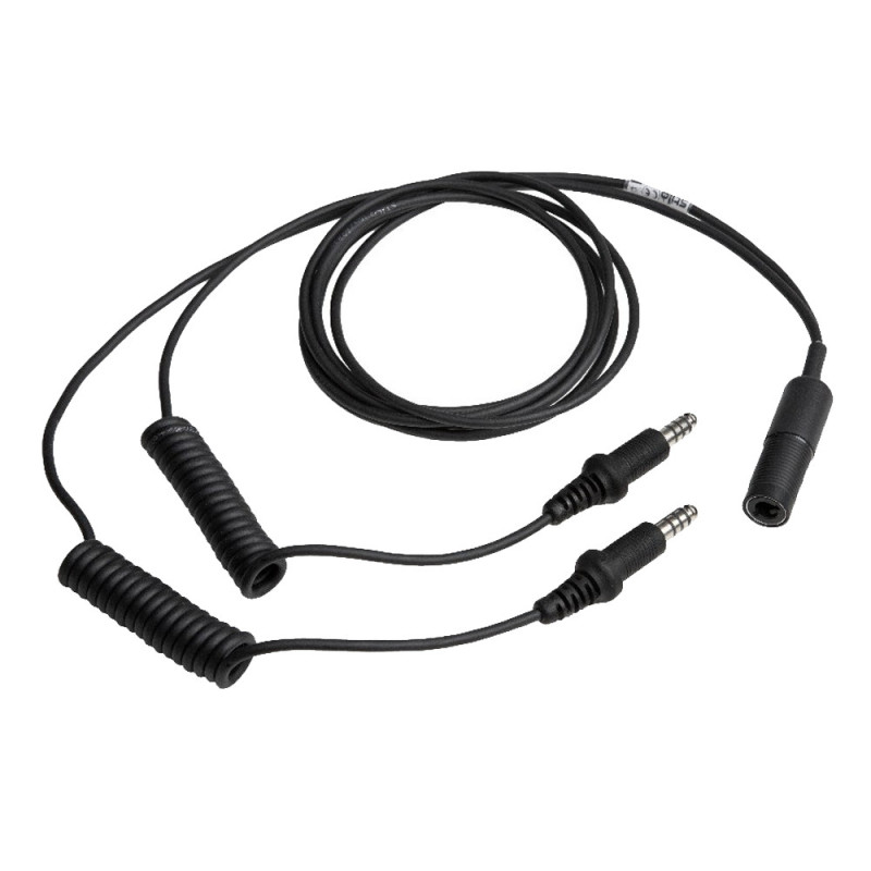 Stilo intercom verlengkabel met 2 hoofdtelefoonuitgangen - STI-YB0313-2 - YB0313.2 - 3666618015095