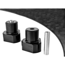 Silent-Bloc Powerflex Black Assale Posteriore Volkswagen Golf 3 (2 Pezzi)