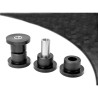 Powerflex Bushing Black Front Lower Wishbone Rear Bush Opel Astra G (2 Pieces)
