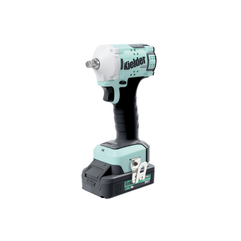 Pistol de impact ultra-compact 3/8" 18 V Kielder® cu 2 baterii de 2,0 Ah (set) - KWT-075-02 - KWT-075-02EU - 5060441195999