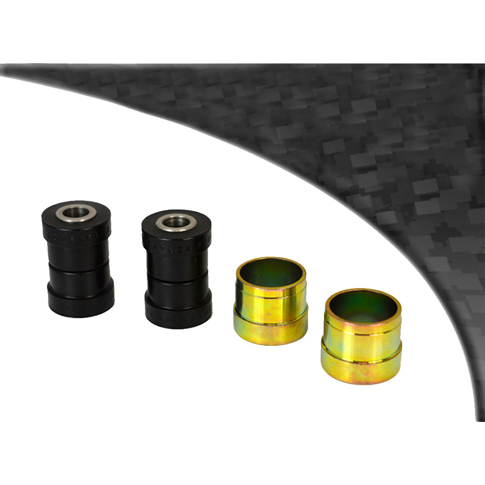 Silentblocuri POWERFLEX BLACK pentru triunghiul față al modelului Renault Megane 2 RS 225 R26 (2 bucăți) - PF-F60501-2N - PFF60-501BLK - 5055676531100