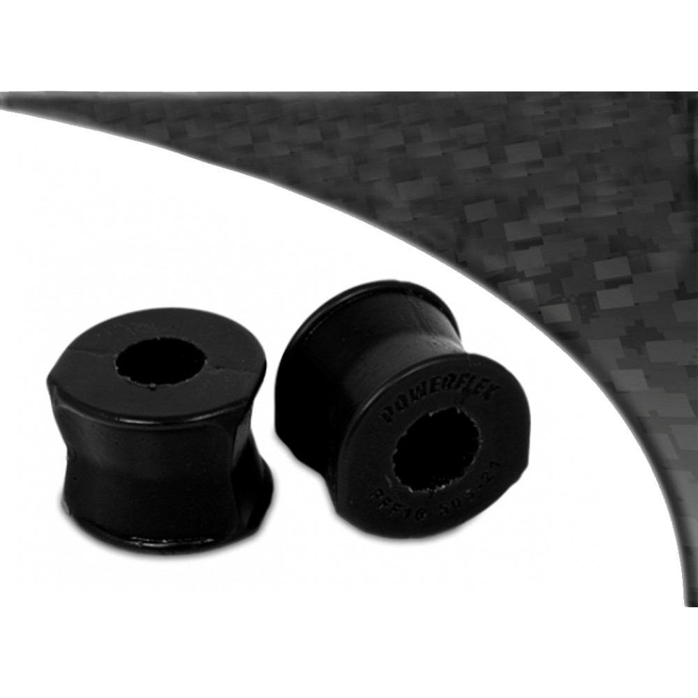 Silent-Bloc Powerflex Black Barre Anti-Roulis Avant 21mm Fiat 500 (2007-) - PF-F1650321-2N - PFF16-503-21BLK - 5055676524676