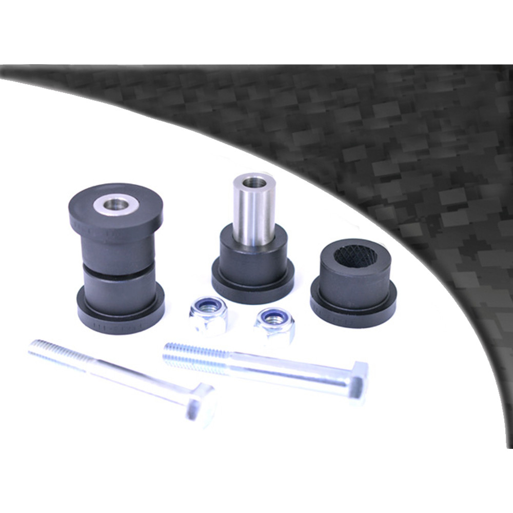 Silentbloc Powerflex negru, triunghiular, spate, interior, pentru Ford Escort (2 bucăți) - PF-R19111-2N - PFR19-111BLK - 5055676520364