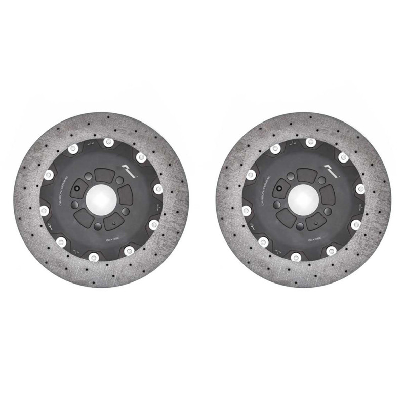 VWR - 380mm keramische koolstofremschijven voor fase 3 remkit - (VWR6700CARBON vereist) - VWR-680013 - VWR680013 - 3666618025759