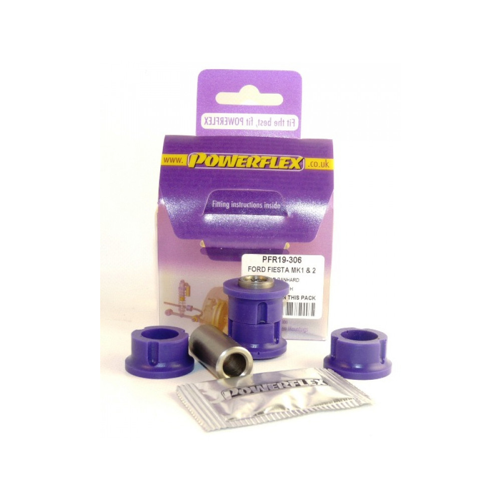 Silent-Bloc Powerflex Rolbeugel Achter Ford Fiesta MK1 / MK2 (2 stuks) - PF-R19306-2 - PFR19-306 - 5055676503350