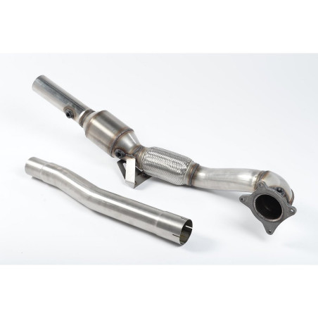 Milltek SSXAU204 Descente de Turbo avec Cata Sport Hi-Flow HJS 200 CPSI Montage ligne Milltek 70 et reprog