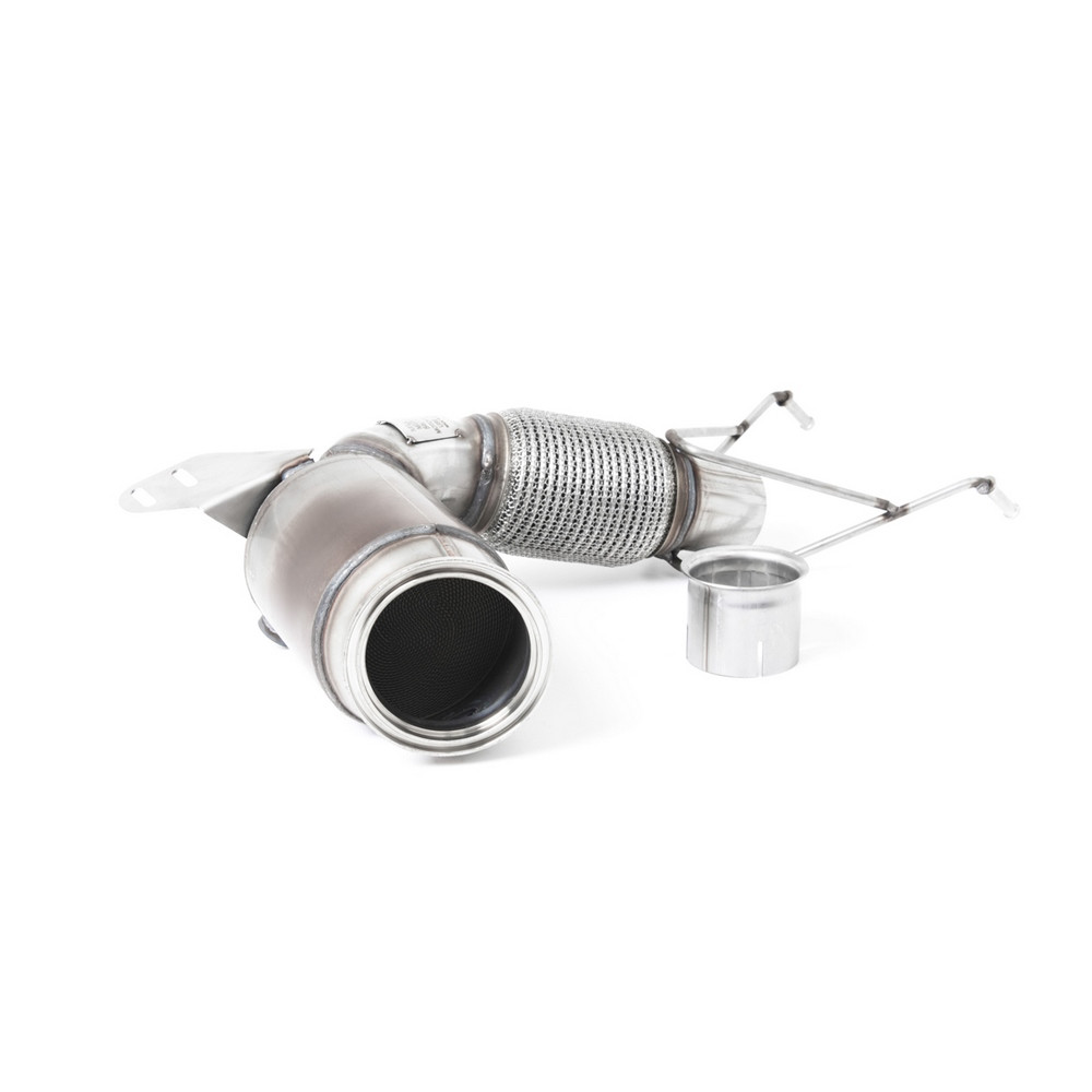 Milltek SSXM451 Downpipe met Hiflow catamaran Originele lijnbevestiging - MLK-SSXM451 - SSXM451