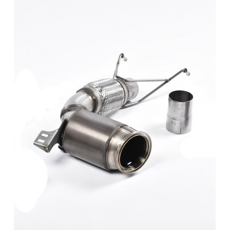 Milltek SSXM427 Turbo Afdaling met Cata Sport Hi-Flow Originele Lijnbevestiging