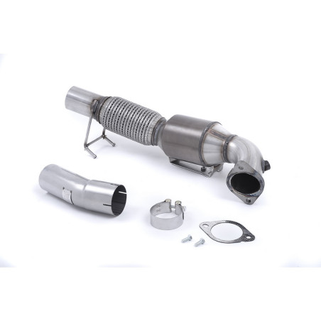 Milltek SSXFD192 Descente de Turbo avec Cata Sport Hi-Flow 200 CPSI Montage ligne Milltek obligatoire