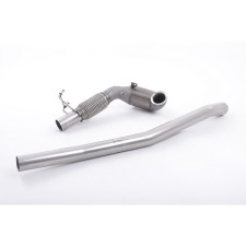 Milltek SSXAU381 Turbo Downhill with Cata Sport Hi-Flow HJS 200 CPSI Milltek line mount required