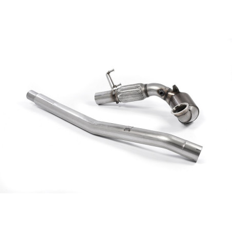 Milltek SSXVW398 Descente de Turbo avec Cata Sport Hi-Flow 200 CPSI Race Montage obligatoire avec ligne OEM