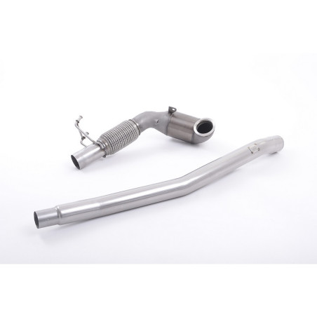 Milltek SSXVW386 Descente de Turbo avec Cata Sport Hi-Flow 200 CPSI Race Montage obligatoire avec ligne OEM
