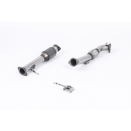 Milltek SSXFD164 Descente de Turbo avec Cata Sport Hi-Flow Montage ligne Milltek obligatoire 76 mm