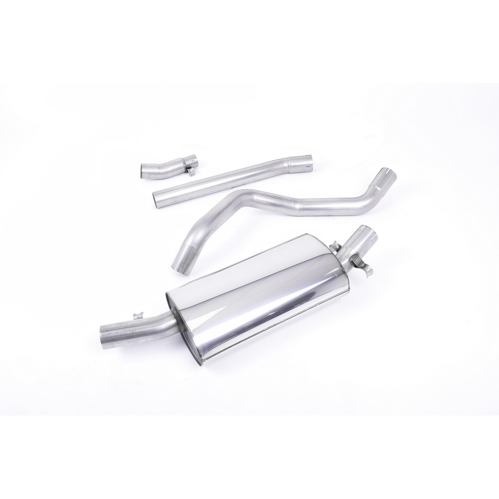 Milltek MCXVW208 Ligne après downpipe sans silencieux inter type série - MLK-MCXVW208 - MCXVW208