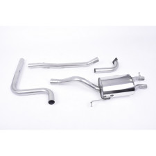 Milltek SSXFD266 Catback senza marmitta inter Richiede protezione inferiore Fiesta Zetec S Twin Jet-80 Puntale in carbonio