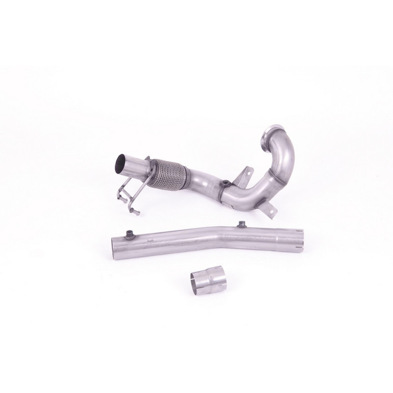 Milltek SSXVW562 Turbo downpipe met FAP vervanging zonder demper Originele lijnmontage - MLK-SSXVW562 - SSXVW562