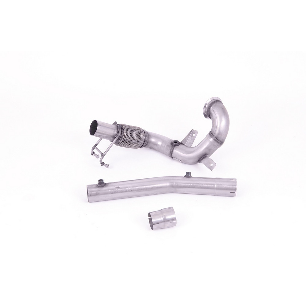 Milltek SSXVW562 Turbo downpipe met FAP vervanging zonder demper Originele lijnmontage - MLK-SSXVW562 - SSXVW562