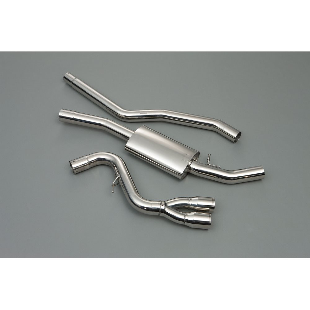 Milltek SSXBM932 Catback per 123D Twin 76 mm staffe posteriori - MLK-SSXBM932 - SSXBM932