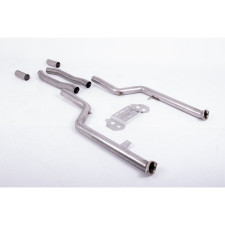 Milltek SSXBM1194 Replacement FAP without silencer Standard downpipe mounting and FAP Back Milltek