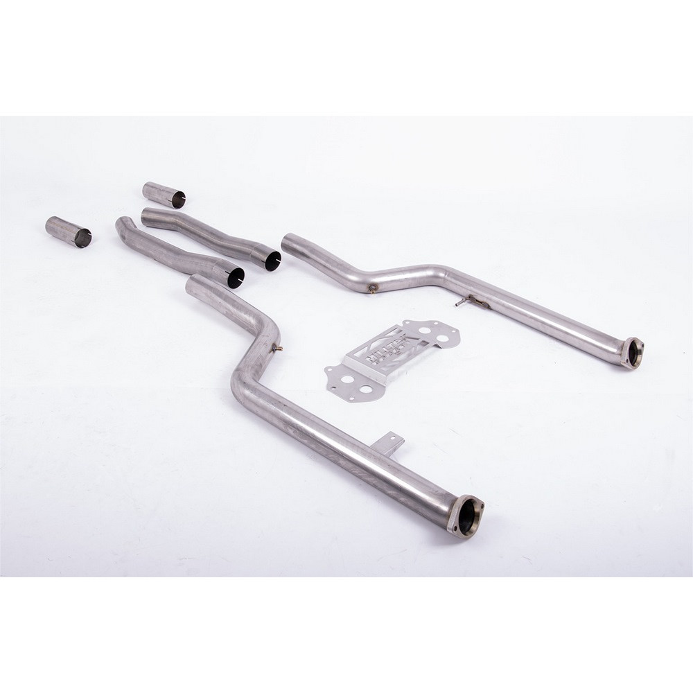 Milltek SSXBM1194 Replacement FAP without silencer Standard downpipe mounting and FAP Back Milltek - MLK-SSXBM1194 - SSXBM1194