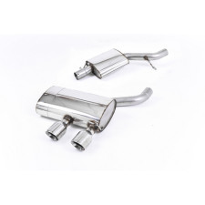 Catback Milltek SSXVW134 con doppio silenziatore interpuntale GT100