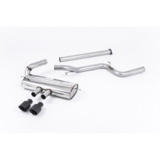 Milltek SSXFD111 Catback senza silenziatore anteriore senza silenziatore posteriore Doppio bocchino Cerakote Black GT100