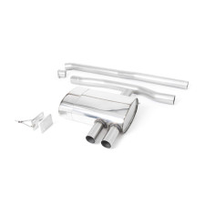 Milltek SSXM455 Ligne avec Remplacement FAP sans silencieux antérieur embout Twin GT90