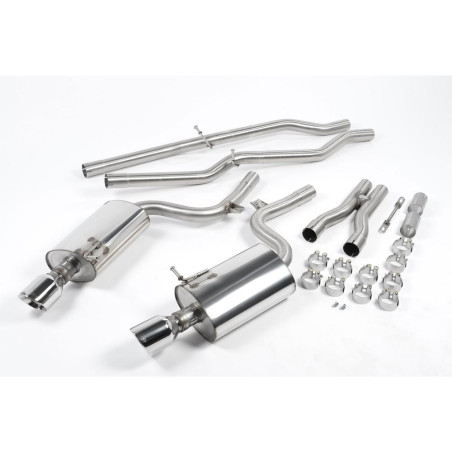 Milltek SSXAU295 Catback senza silenziatore intermedio GT100