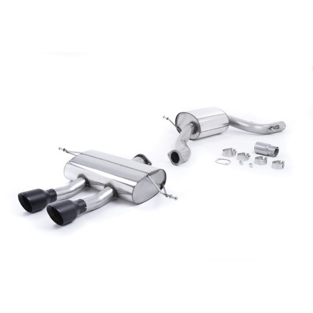 Milltek SSXSE149 Catback avec silencieux inter avec Silencieux arrière Necessite bas de bouclier Seat Sport Homologué CE embout