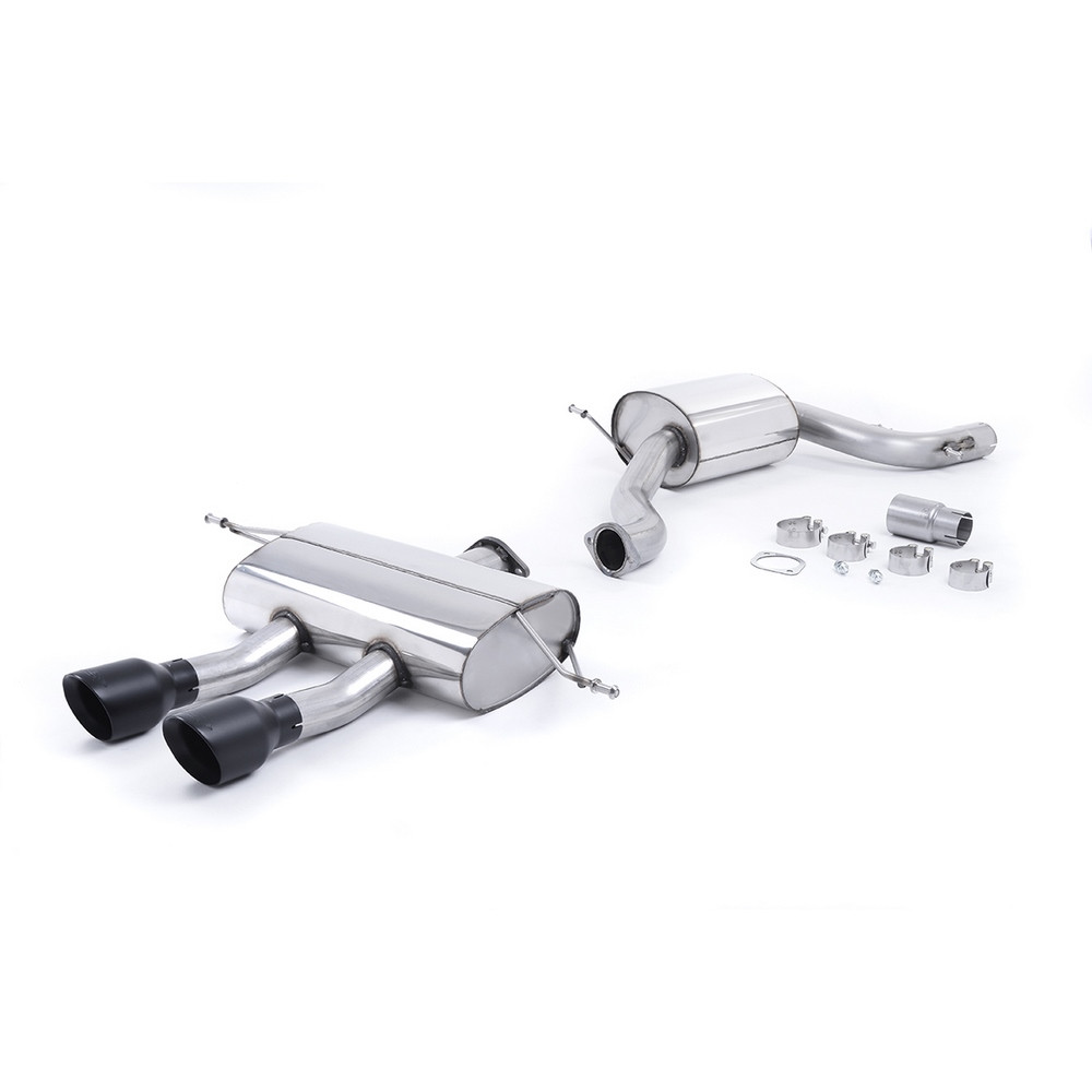 Milltek SSXSE149 Catback met geluiddemper inter met Geluiddemper achter vereist laag schild Seat Sport CE goedgekeurd mondstuk - MLK-SSXSE149 - SSXSE149