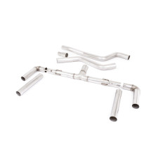 Milltek SSXFD328 FAP Back Race sans Silencieux Arrière embout Jet-115 Carbone