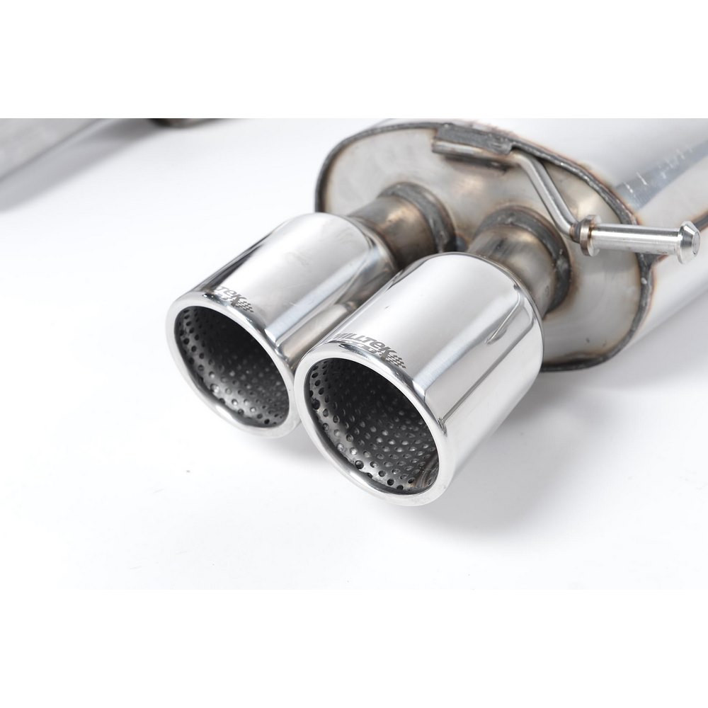 Milltek SSXAU134 Catback met tussendemper Alleen handgeschakelde box CE goedgekeurd Quad GT80 mondstuk - MLK-SSXAU134 - SSXAU134