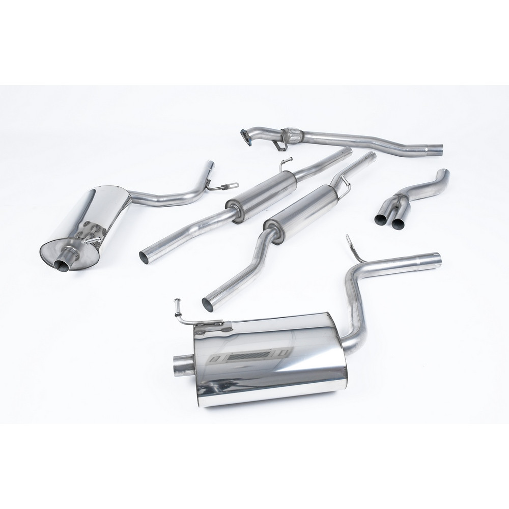 Milltek SSXAU089 Catback avec silencieux inter embout Dual Jet 100 - MLK-SSXAU089 - SSXAU089