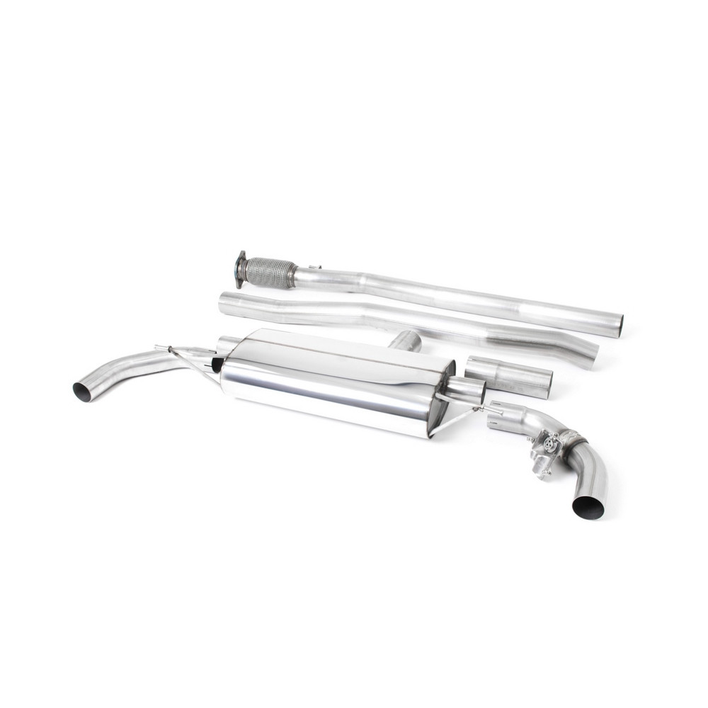 Milltek SSXMZ125 Ligne avec Remplacement FAP avec silencieux arrière avec Valve embout Origine - MLK-SSXMZ125 - SSXMZ125