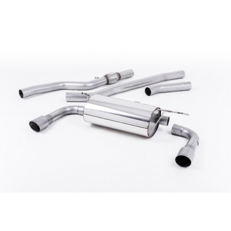 Milltek SSXBM1022 Catback senza marmitta inter Richiede scudo inferiore 435i M Sport Doppio puntale GT90 Titanium