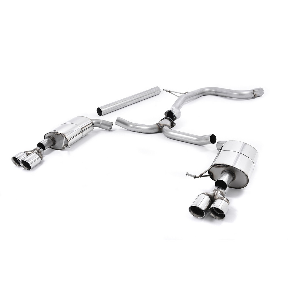 Milltek SSXSE174 Catback sans silencieux inter embout Quad GT80 - MLK-SSXSE174 - SSXSE174