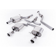 Milltek SSXAU243 Catback avec silencieux inter A5 Standard Homologué CE embout Dual GT100