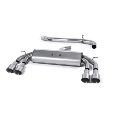 Milltek SSXAU534 Catback sans silencieux inter sans Valve silencieux Arrière embout Quad GT100 Titane