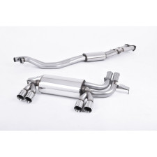 Milltek SSXBM462 Catback avec silencieux inter embout Quad 80 mm Speciales
