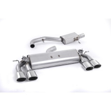 Milltek SSXVW257 Catback avec silencieux inter Homologuée CE embout Ovales