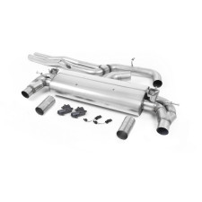 Milltek SSXAU799 Catback sans silencieux inter et valve silencieux arrière embout Ovales Titane