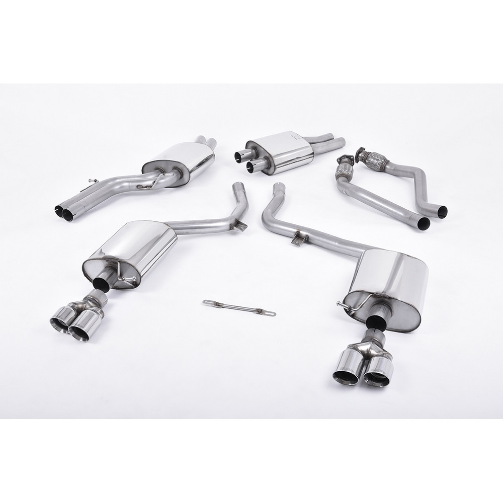 Milltek SSXAU256 Catback avec silencieux inter Homologué CE embout Quad GT80 - MLK-SSXAU256 - SSXAU256