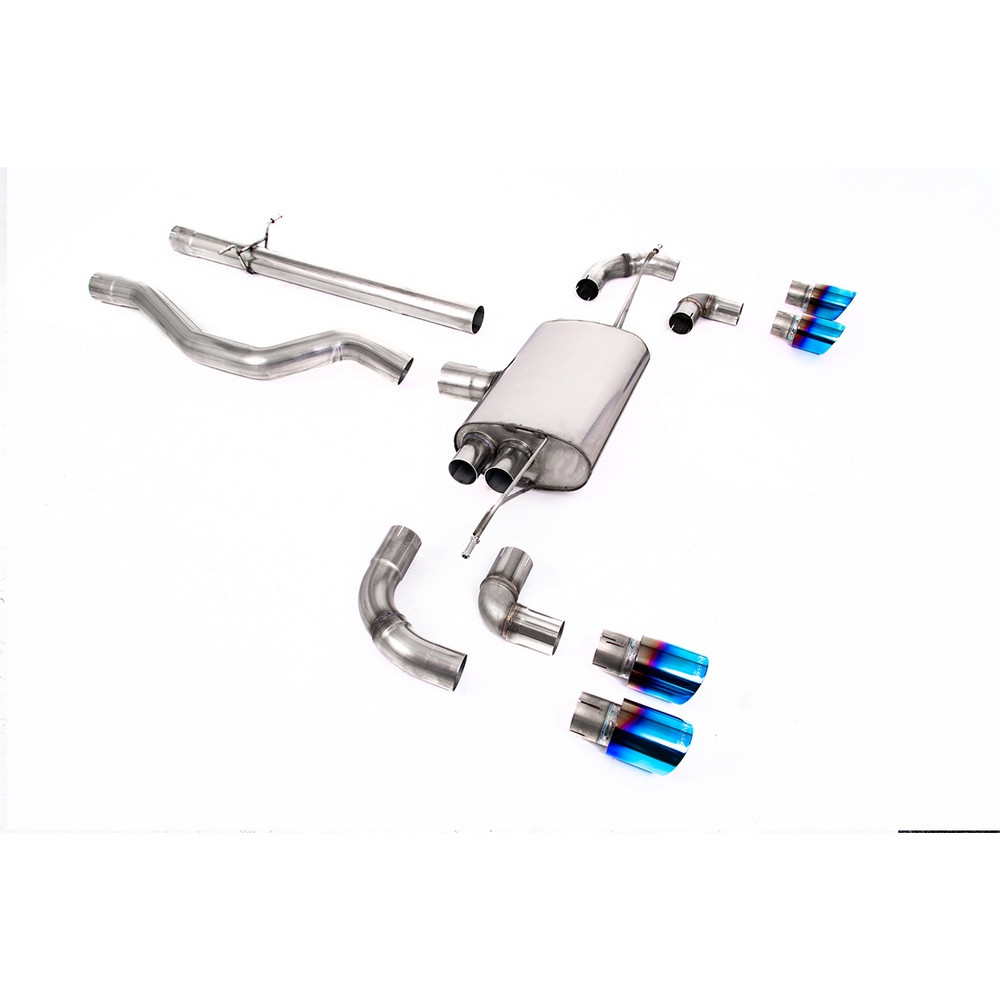 Milltek SSXLR108 FAP Back sans silencieux antérieur embout Quad GT90 Titane Burnt - MLK-SSXLR108 - SSXLR108