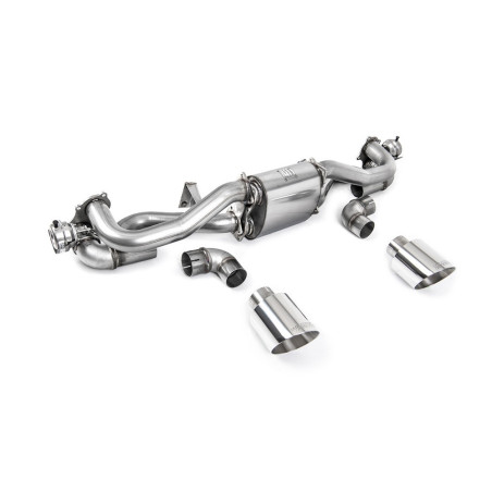 Milltek SSXPO150 FAP Back avec valve embout Dual GT115