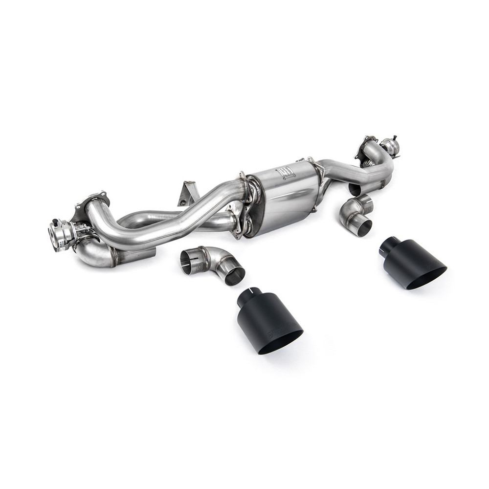 Milltek SSXPO155 FAP Back avec valve embout Dual GT115 Cerakote Black - MLK-SSXPO155 - SSXPO155