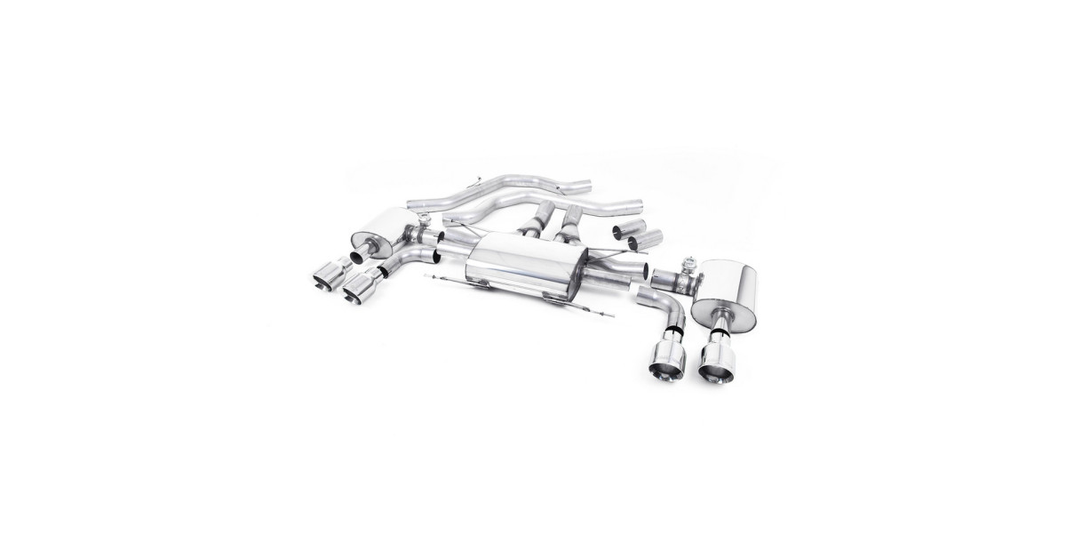 Catback après tubes primaires Milltek SSXAR12