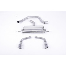 Milltek SSXAU143 Catback Necessite bas de bouclier 3.2 V6 Homologué CE Dual Jet 100