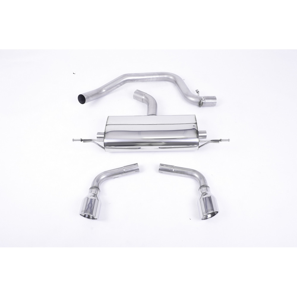 Milltek SSXAU143 Catback Necessite bas de bouclier 3.2 V6 Homologué CE Dual Jet 100 - MLK-SSXAU143 - SSXAU143