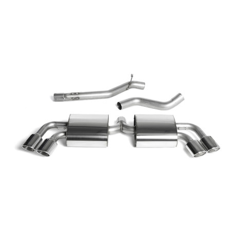 Milltek SSXAU292 Catback sans silencieux inter embout Quad