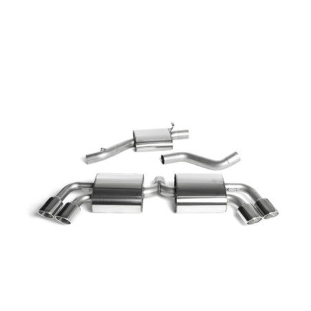 Milltek SSXAU293 Catback avec silencieux inter embout Quad